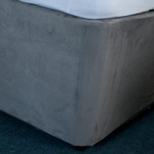 Base Valance Wraps Charcoal Grey